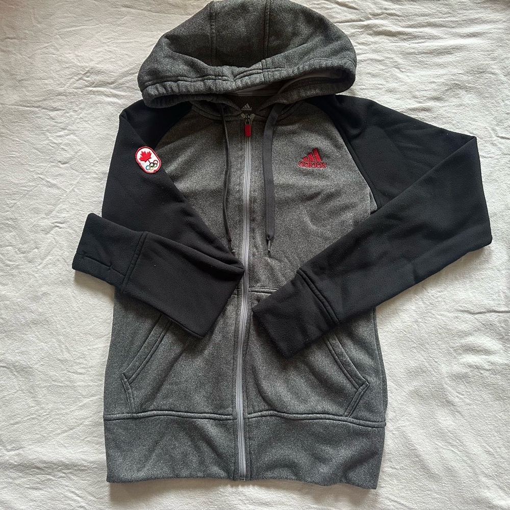 Adidas Team Canada zip up hoodie